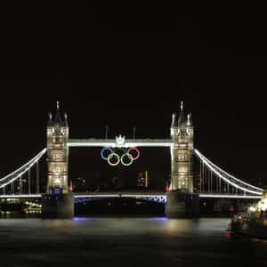 London Bridge Olympische Ringe