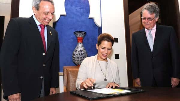 Prinzessin Haya unterzeichnet Brighton-Deklaration