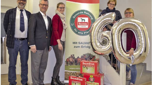 Das Salvana-Team feiert den 60. Geburtstag