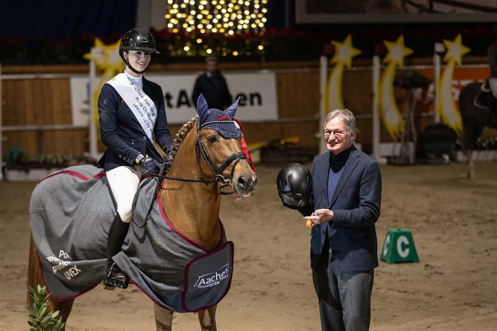 Aachen Jumping Youngstars Gesamtsiege für Brianne Beerbaum und Naomi Himmelreich sport news
