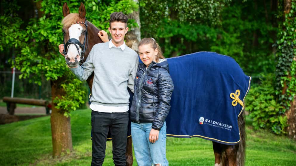 Top Queen H mit Moritz Treffinger und Paulina von Wulffen.